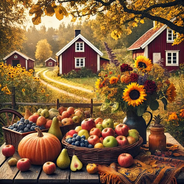 Servett | Skördebord |Matservett