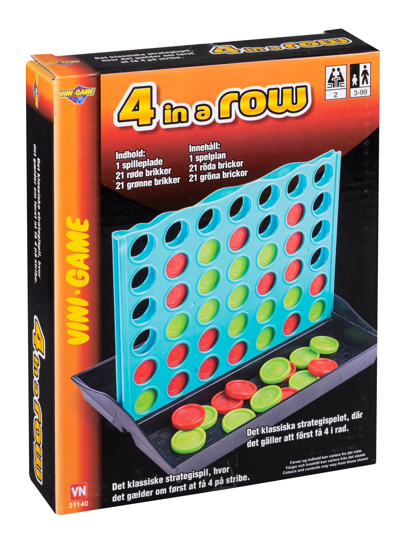4 i Rad | Klassiskt strategispel för hela familjen