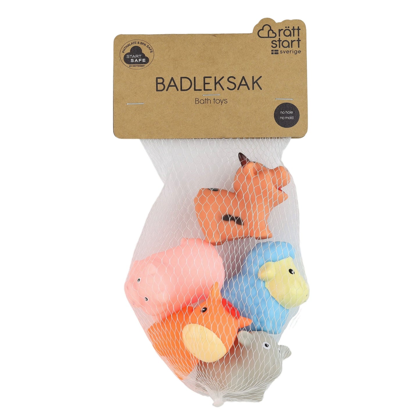 Badleksak | Bongårdsdjur 5-pack