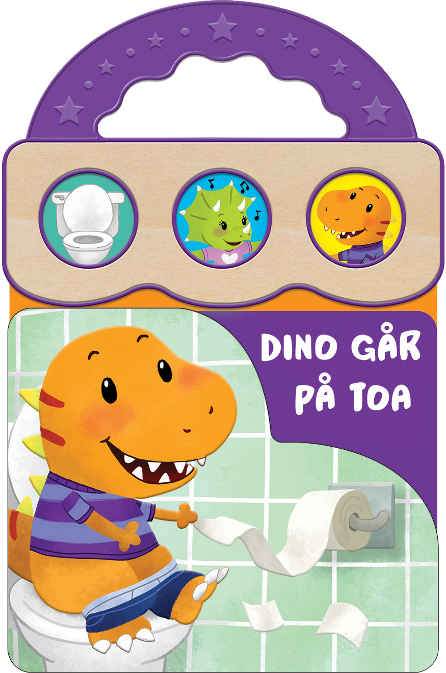 Dino går på toa | Barnbok
