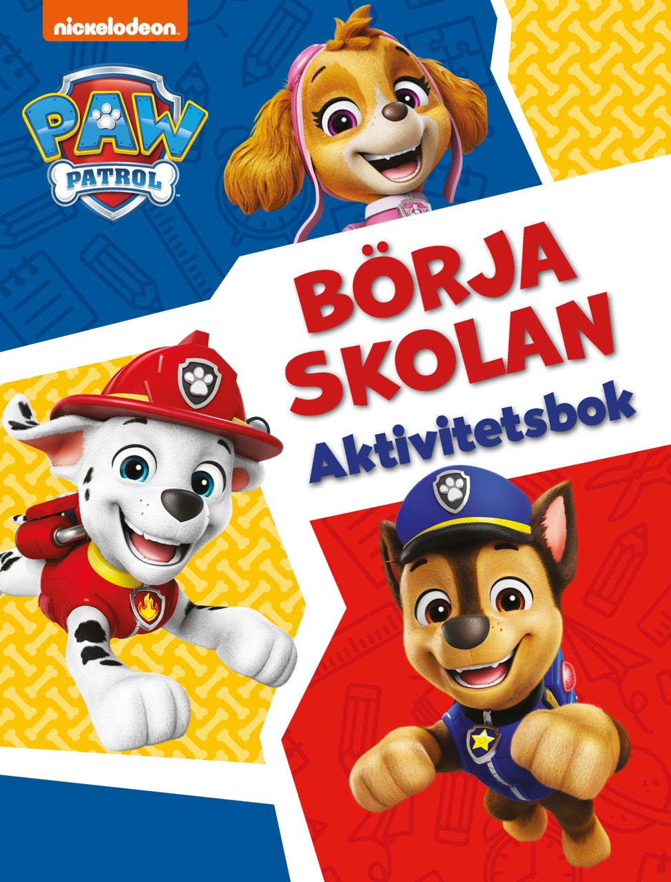Pysselbok | Paw Patrol | Börja Skolan |