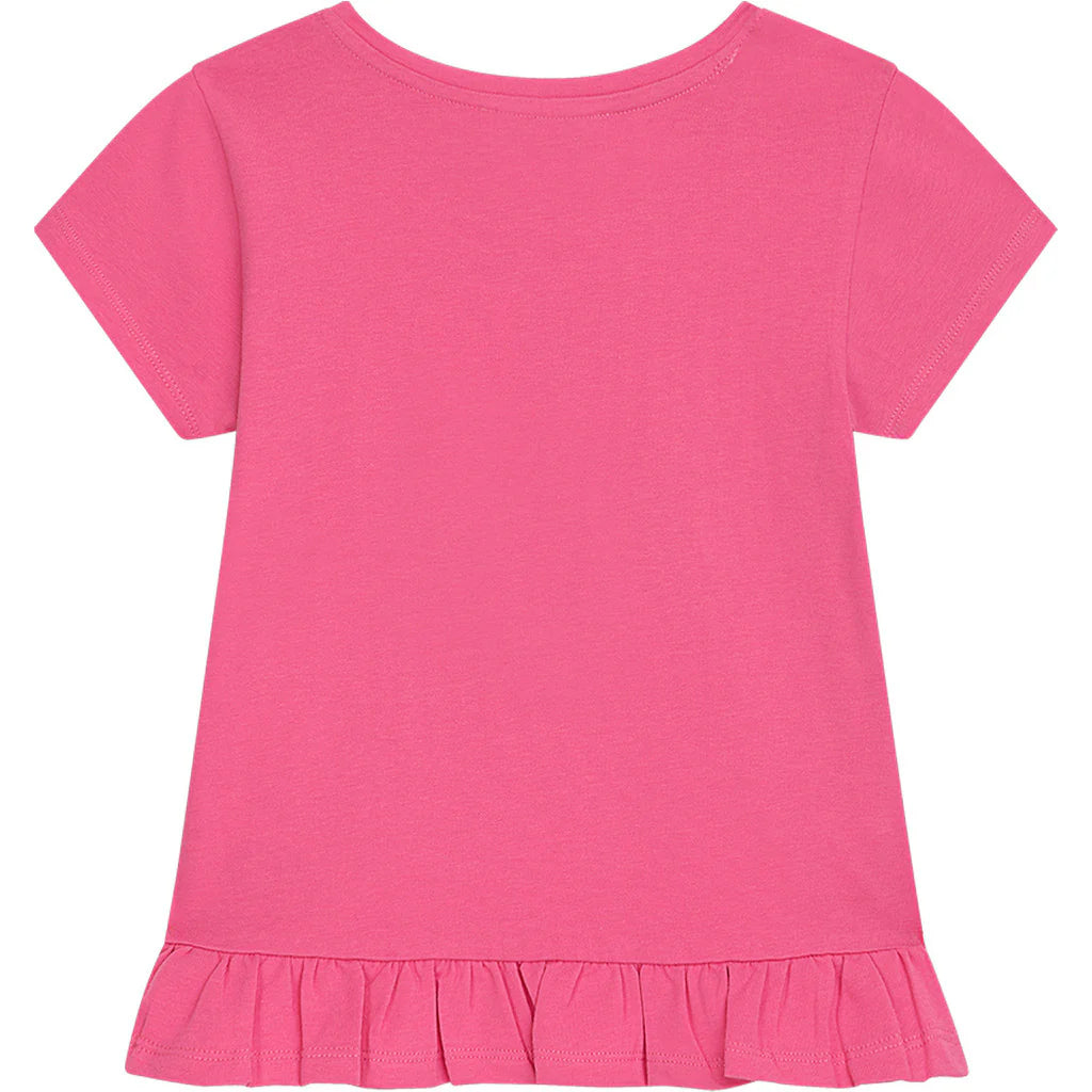 T-shirt | DISABEL | Rosa med körsbär