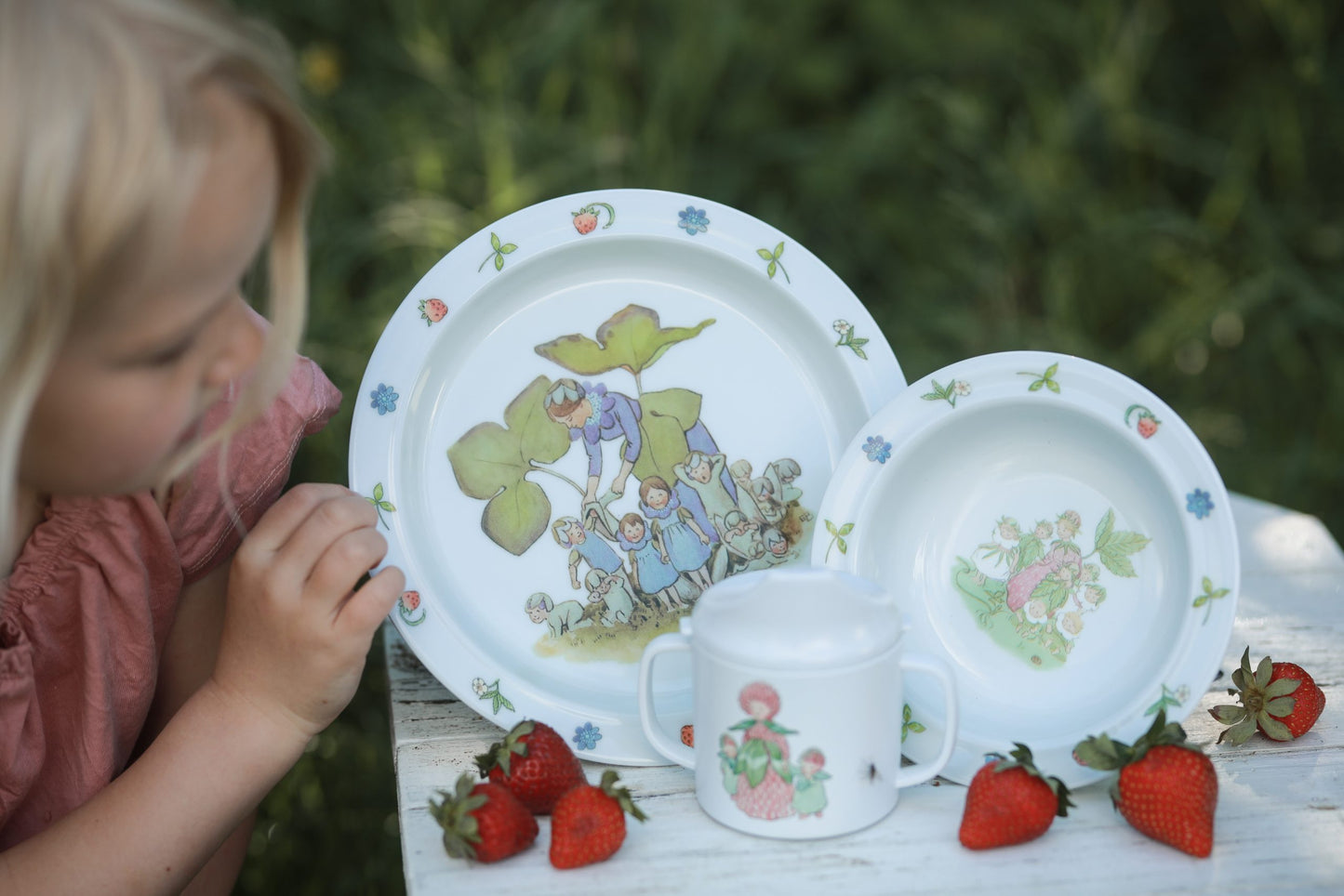 Blomsterbarn | Barnservis | Elsa Beskow