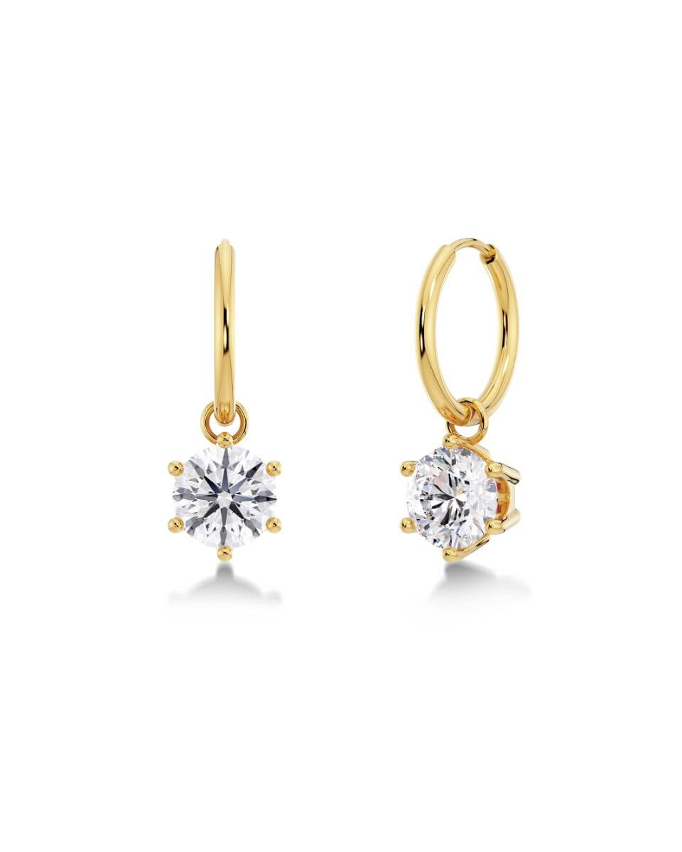 Örhänge | Crown Hoops L | Edblad