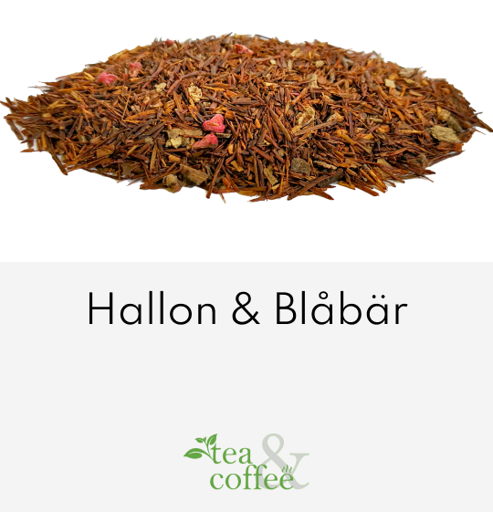 Te Rooibos | Hallon & Blåbär | Regn & Rusk