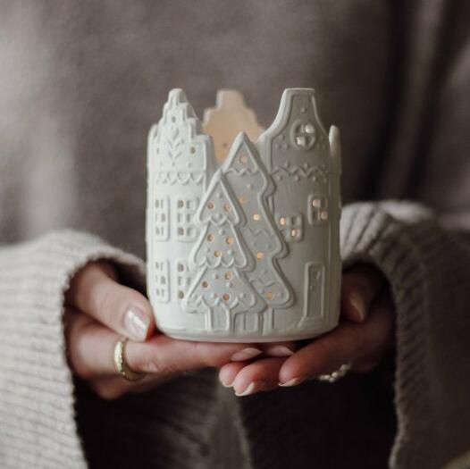 Ljuslykta | Gingerbread | Majas Cottage