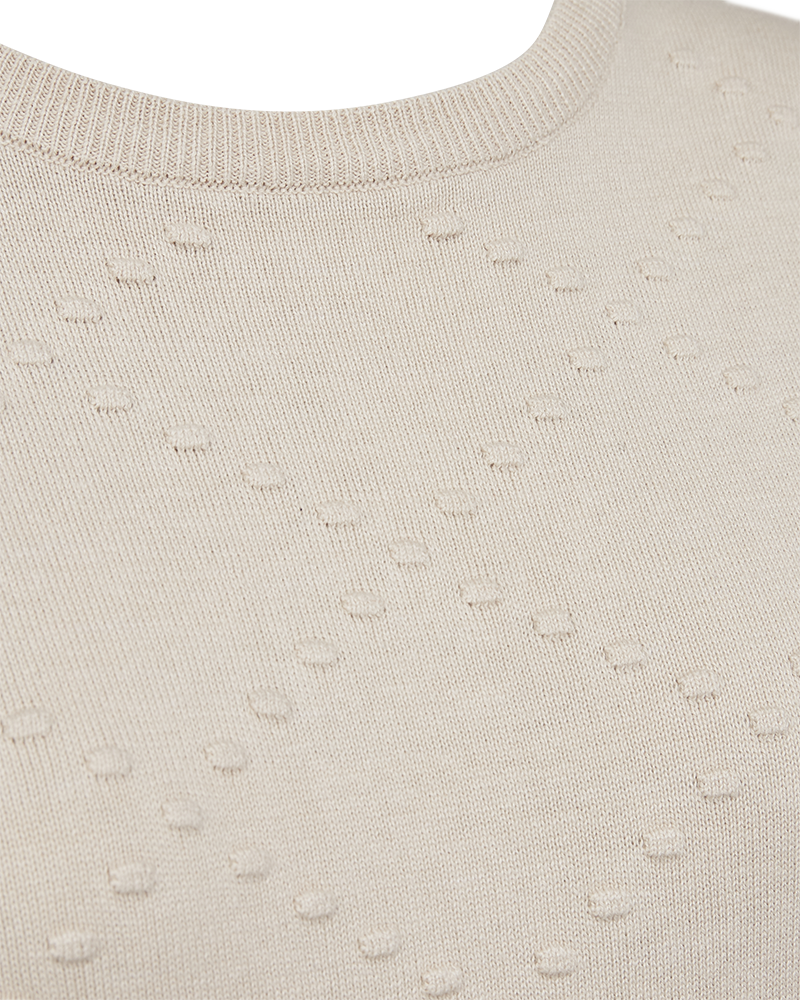 Kortärmad Tröja | FQ-Dodo Pullover | Moonbeam