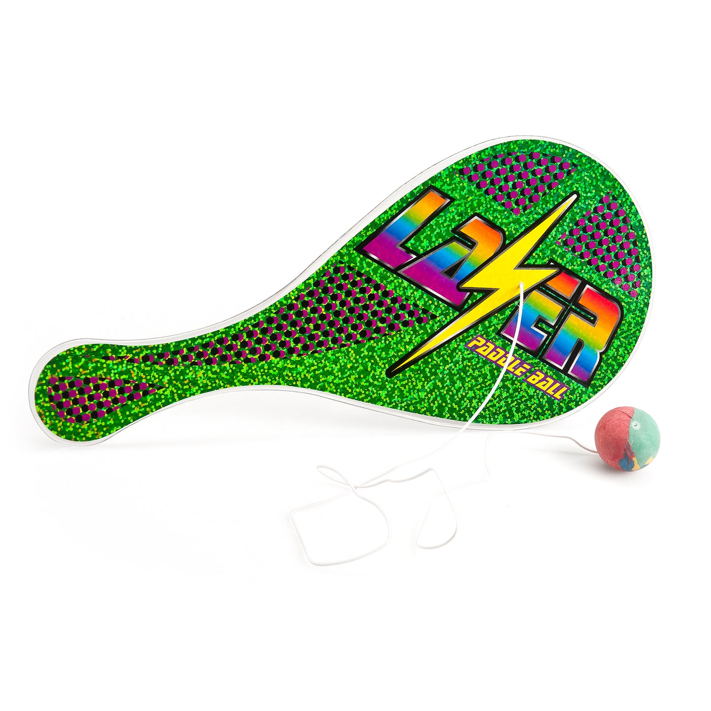 Racket med boll i gummiband