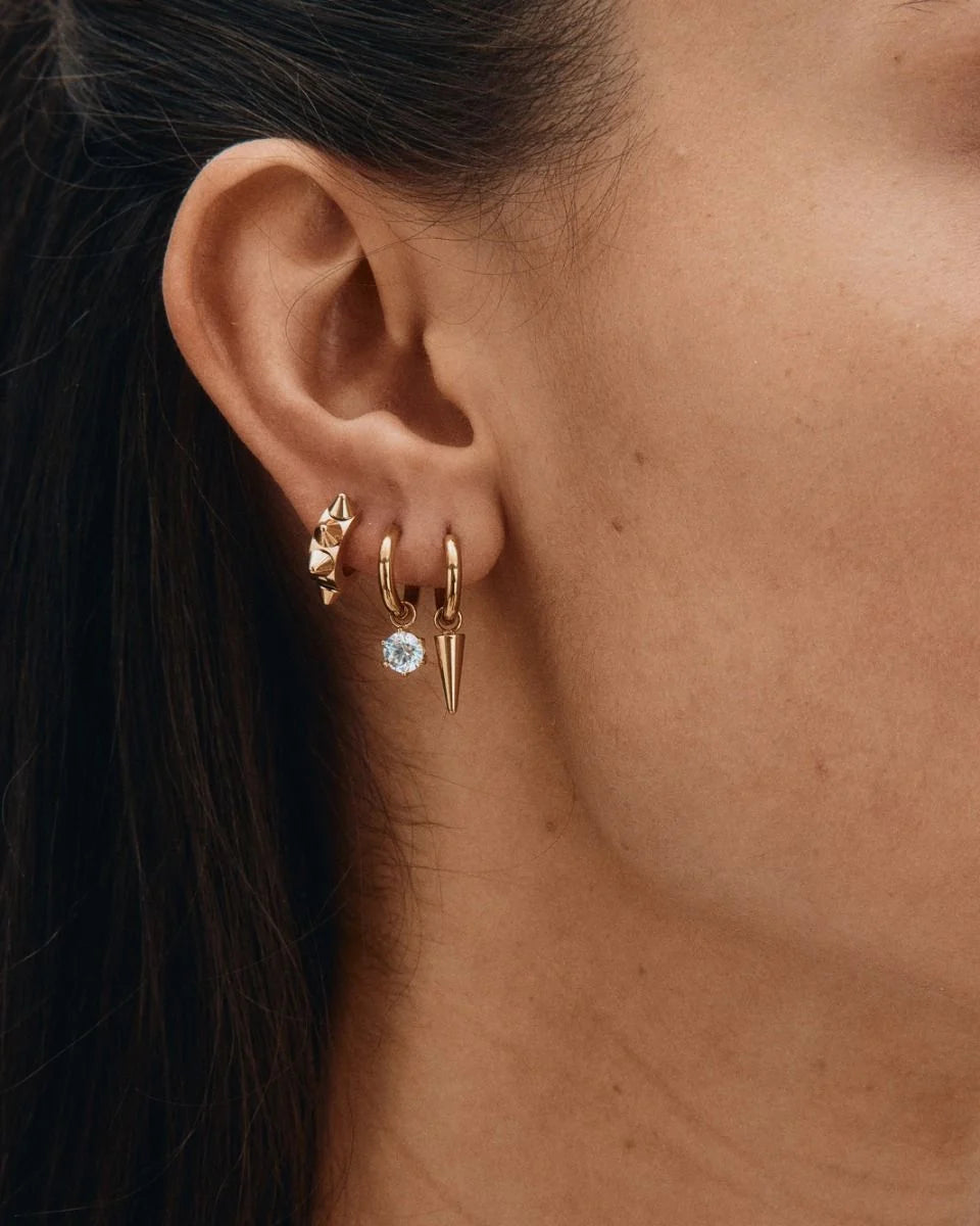 Örhänge | Peak Hoops One Heart | Edblad