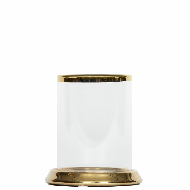 Ljuslykta | Siv | H8 cm