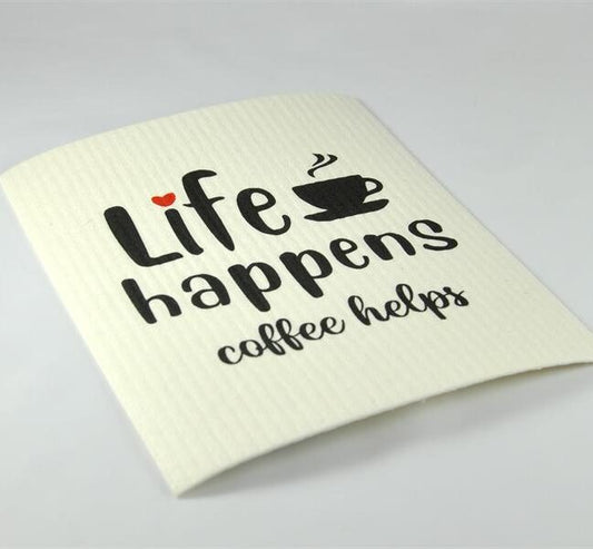 disktrasa life happens coffee helps