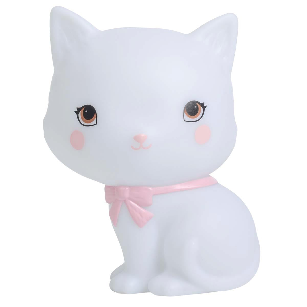 LED nattlampa katt barn