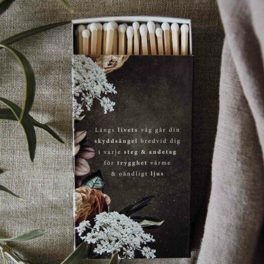 majas tändsticksask skyddsängel