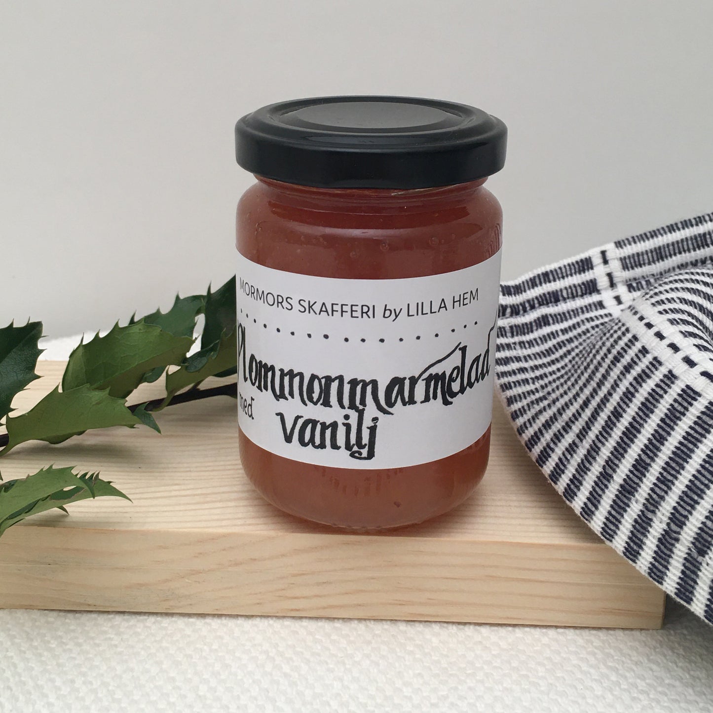 plommonmarmelad med vanilj