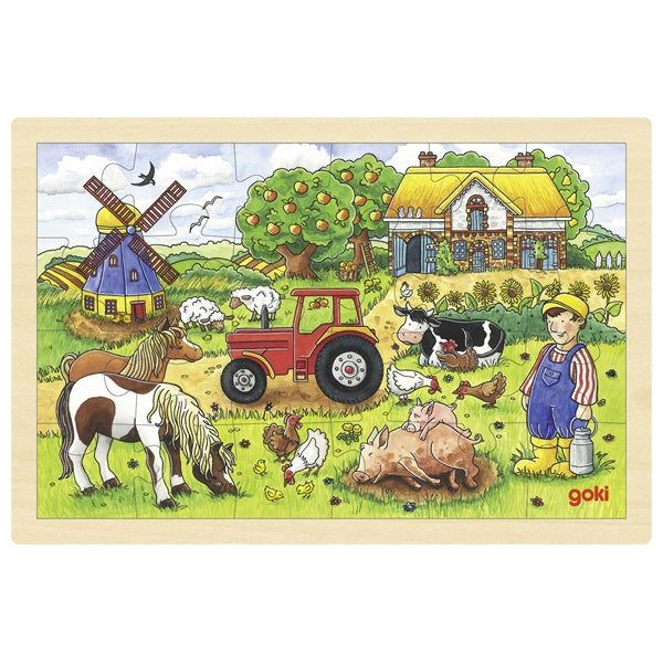 pussel bondgård Millers farm