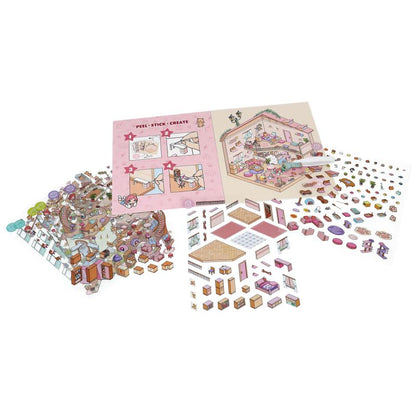 Lolli Riot Mini Sticker World | Kreativt Stickerpyssel