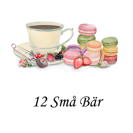 Te | Grönt | 12 små bär