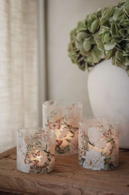 Ljuslykta | Hortensia & Butterflies | Majas Cottage