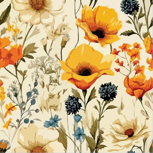 Servett | Blommor Höst