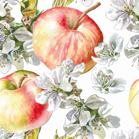 Servett | Äppelblossom |Matservett