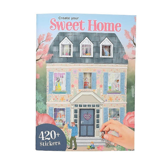 Pysselbok | Sweet Home | 240+ Stickers