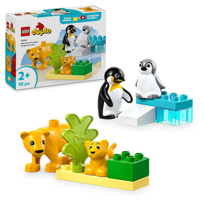 Lego Duplo | Wild animal familie: Penguins & lions | 10 bitar | 2+ år