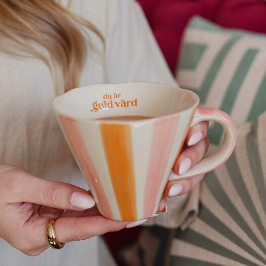 Feelgood Mugg | Du är guld värd