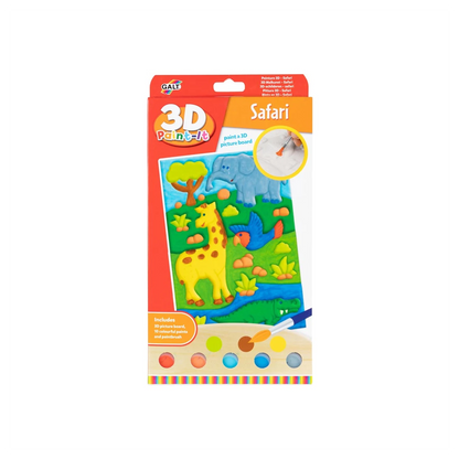 Pyssel | 3-D målning Safari