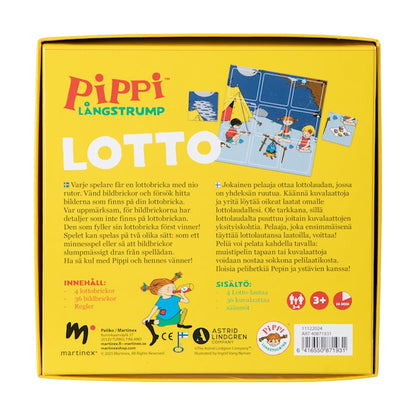 Spel | Pippi Långstrump Lotto