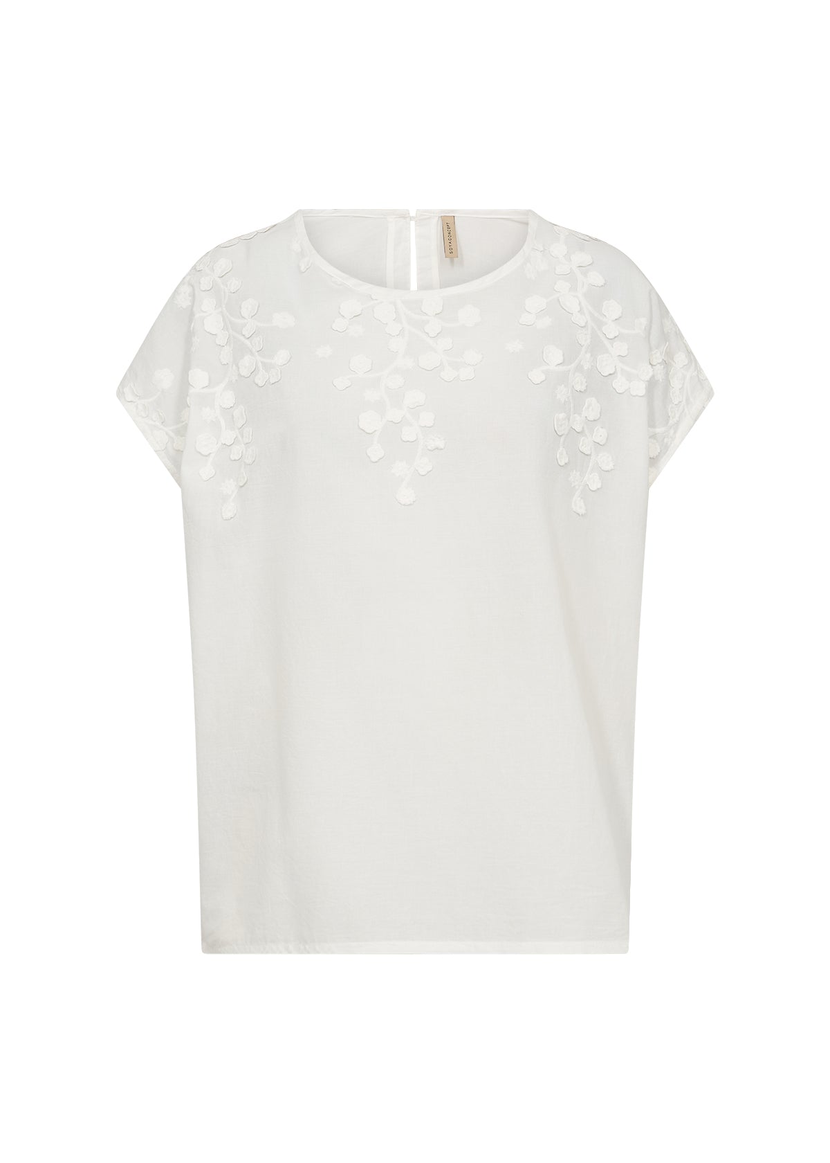 Blus | FQ-Fahima | Vit med brodyr