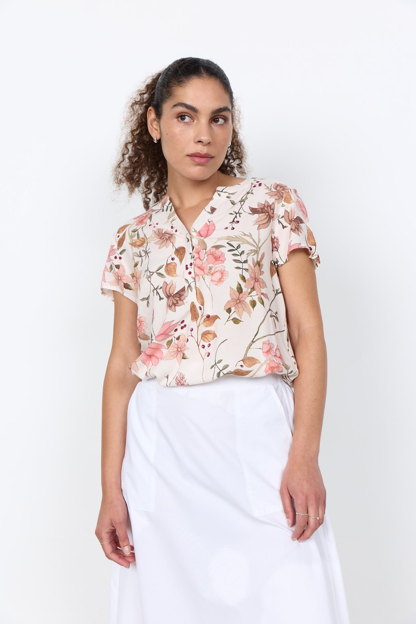 Blus | SC-Grace 1 | Ljus blommig