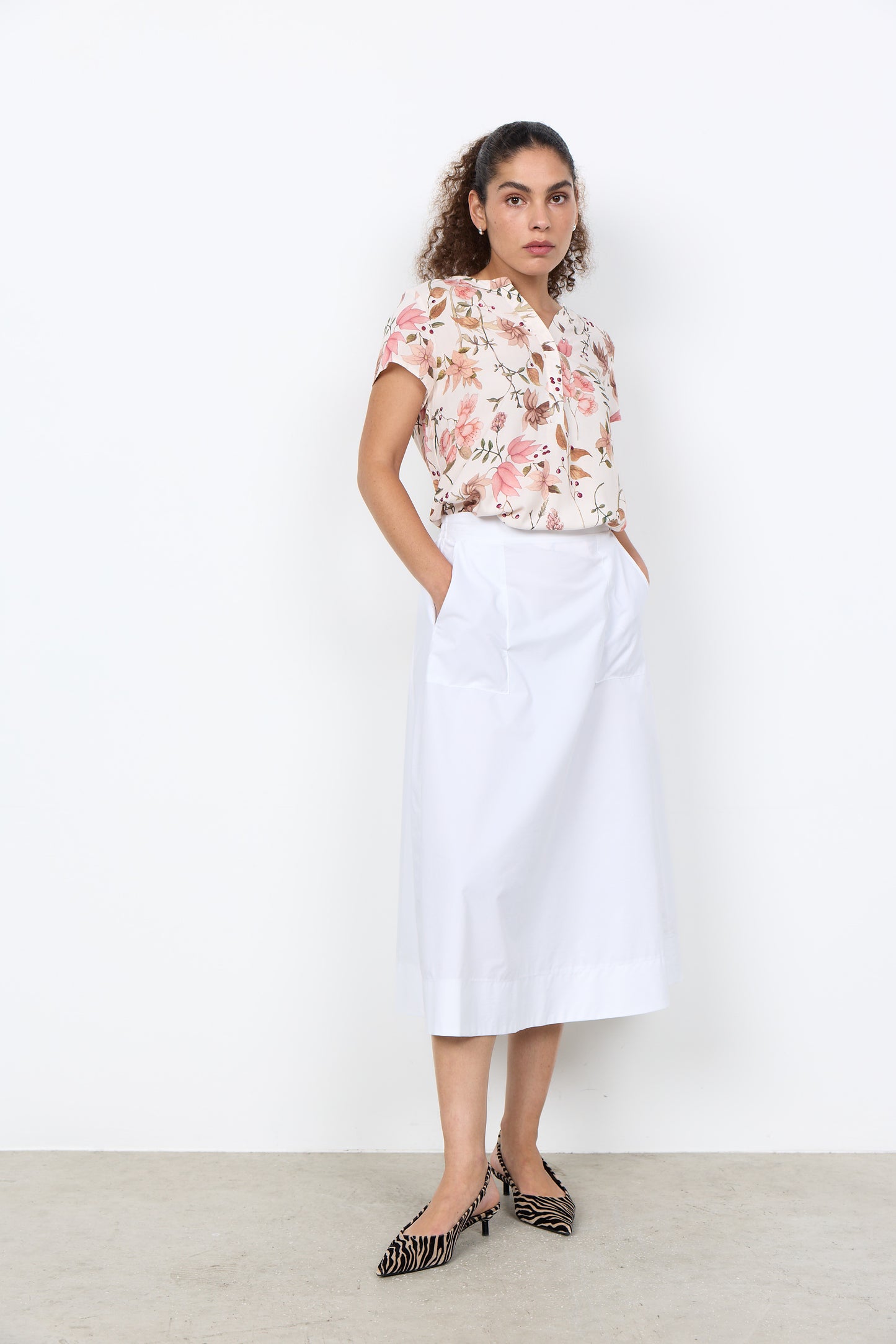 Blus | SC-Grace 1 | Ljus blommig