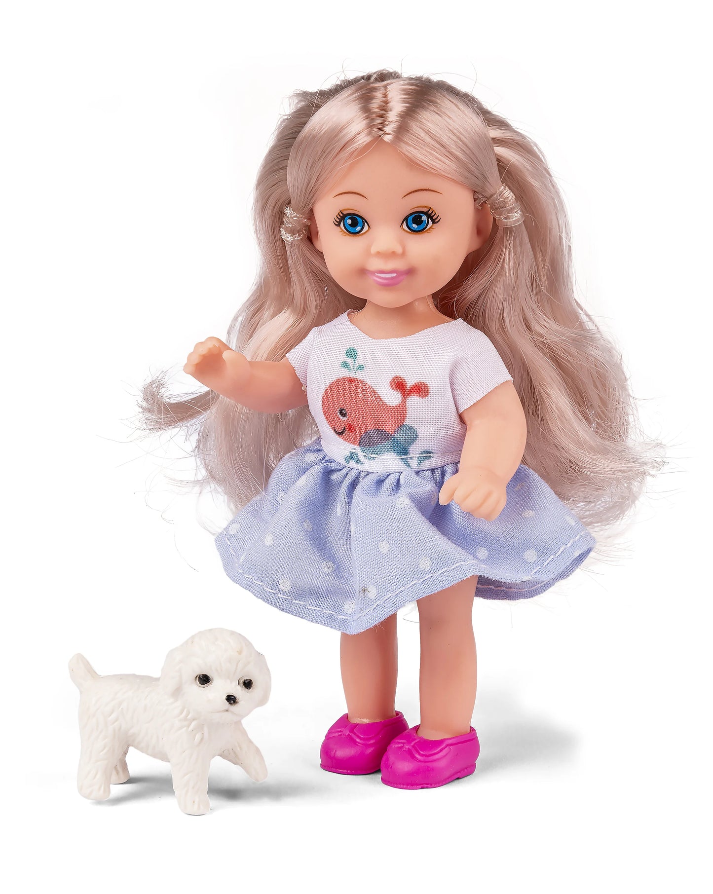 Sally med hund