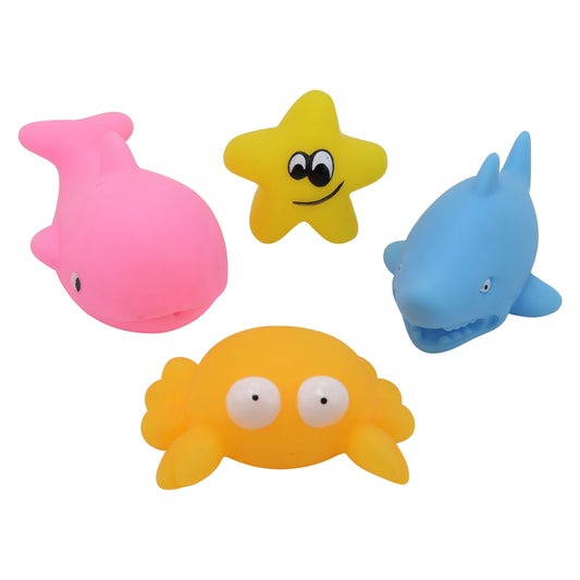 Badleksak | Koralldjur 4-pack