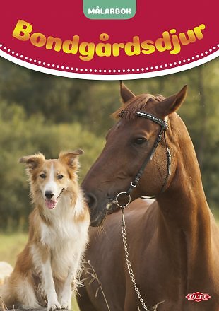 Målarbok | Bondgårdsdjur | 48 sidor