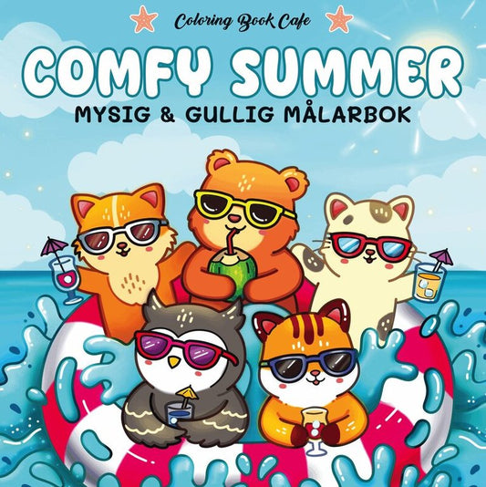 Målarbok | Comfy summer