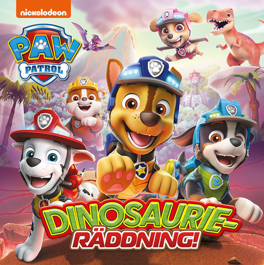Paw Patrol | Dinosaurieräddning | Barnbok