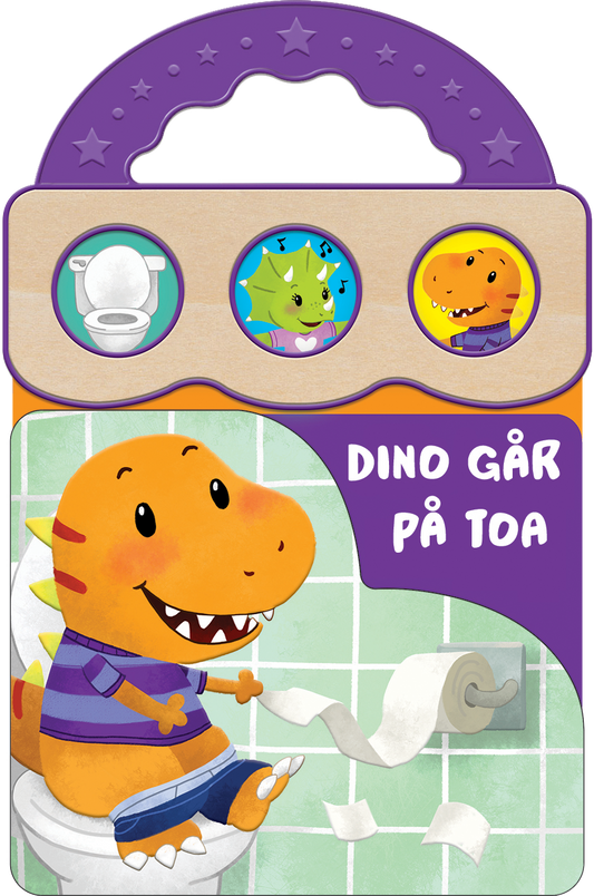 Dino går på toa | Barnbok