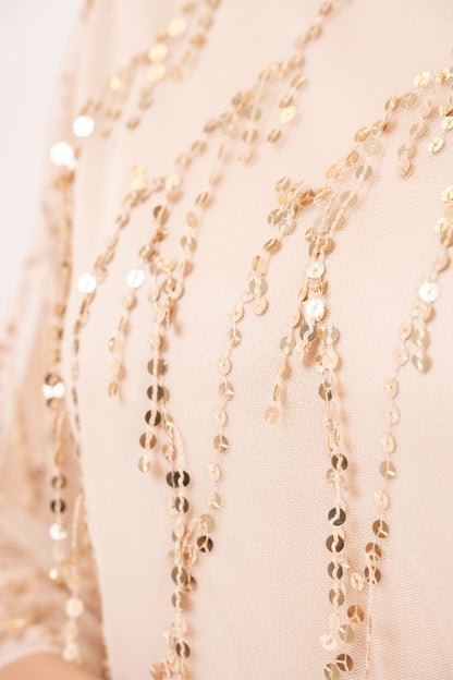 Blus | London Champagne Antique Guld