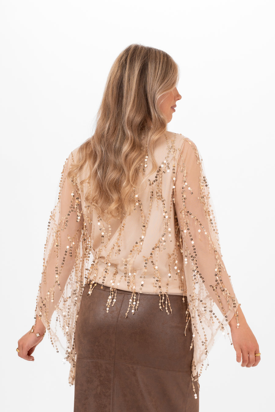 Blus | London Champagne Antique Guld