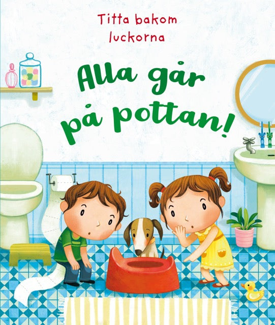 Alla går på pottan | Barnbok