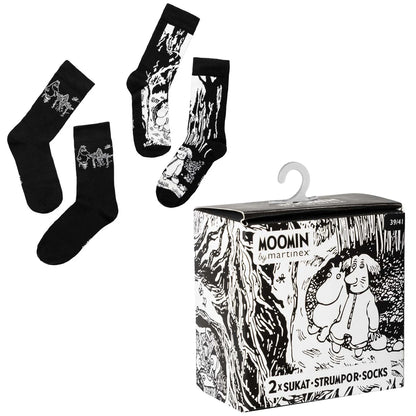 Mumin strumpor 2-pack – Presentförpackning