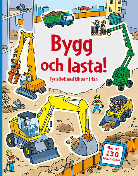 Pysselbok | Bygg & lasta - klistermärken