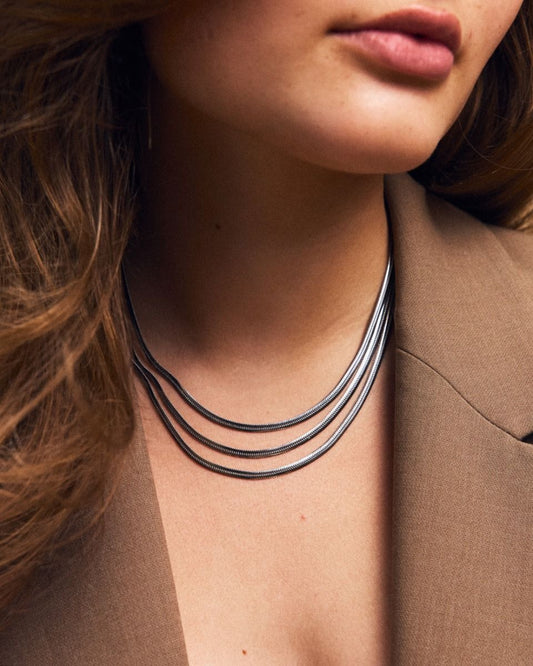 Halsband | Herringbone Triple | Edblad