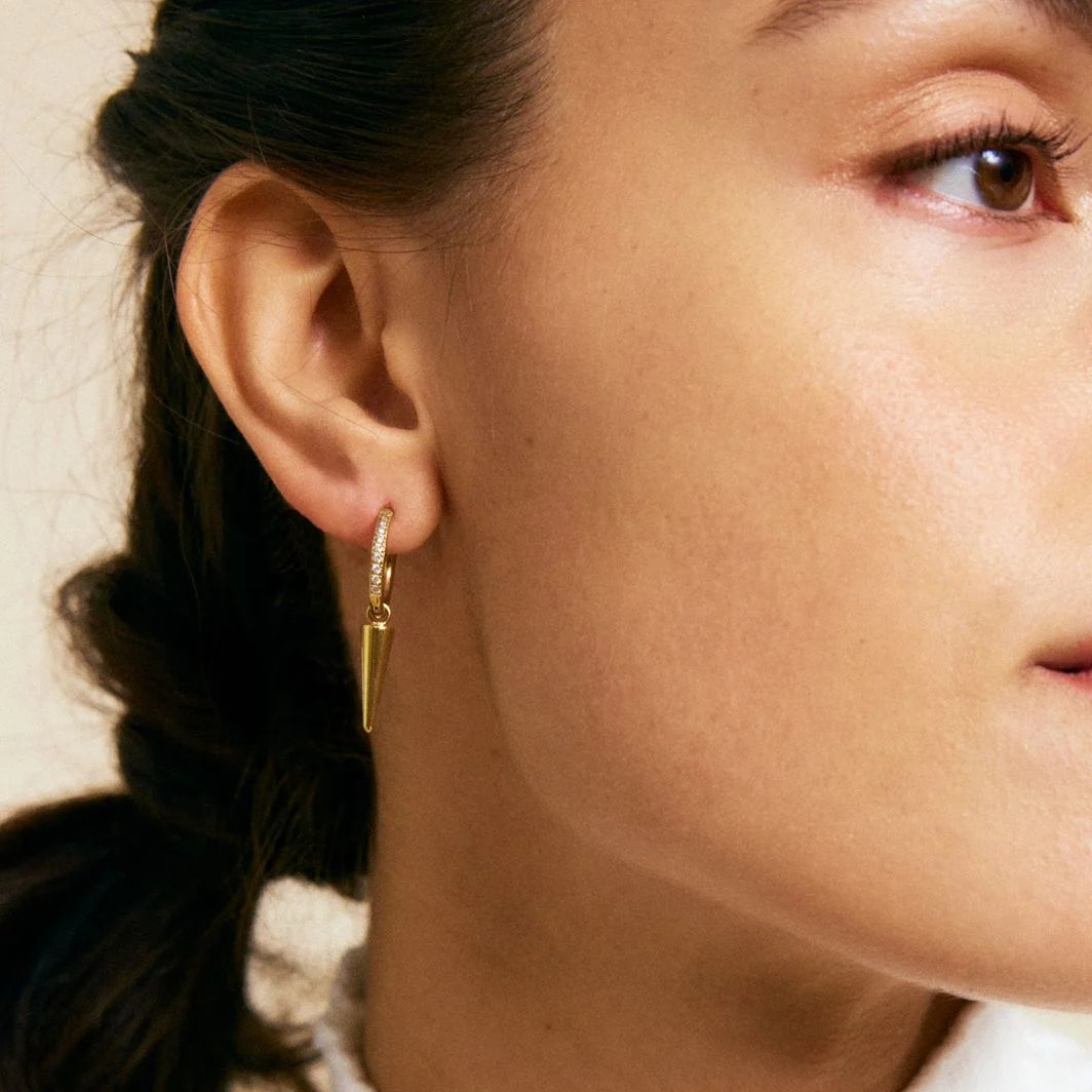 Örhänge | Peak Hoops Sparkle | Edblad
