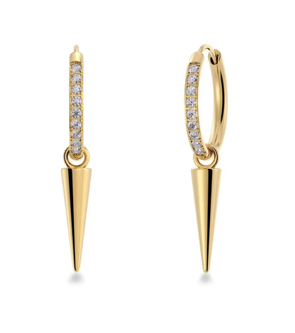 Örhänge | Peak Hoops Sparkle | Edblad