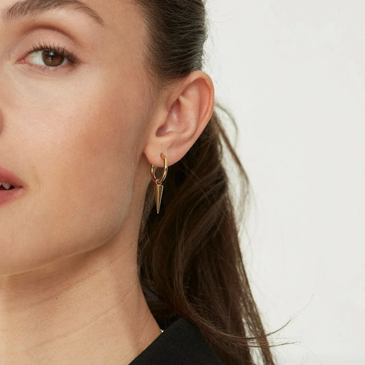 Örhänge | Peak Hoops Large | Edblad
