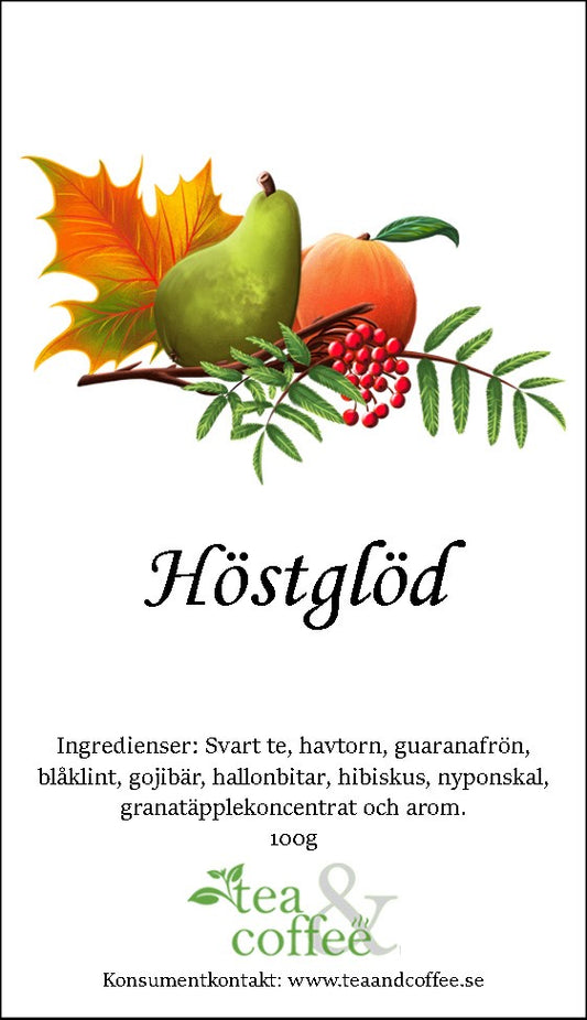 Te Svart | Höstglöd