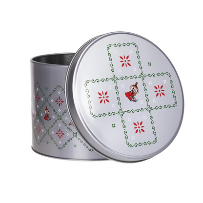 Rund plåtburk | Mumin |  Jublande