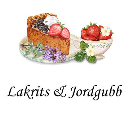 Te | Svart | Lakrits & Jordgubb